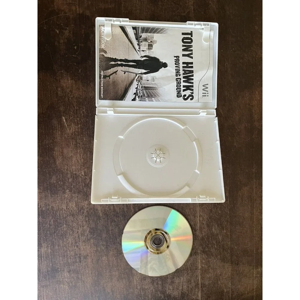 Tony Hawk's Proving Ground (Nintendo Wii, 2007)‎ Game Manual and Case